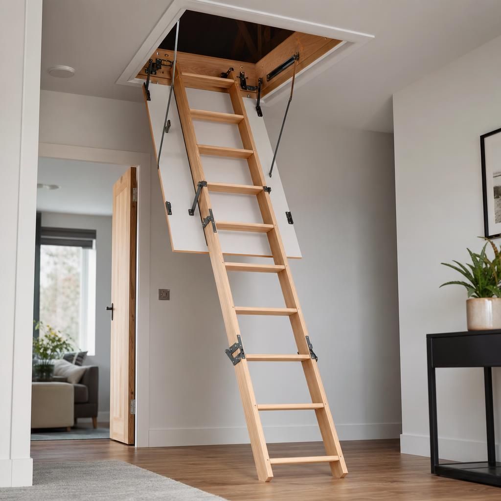 Different types of loft ladders