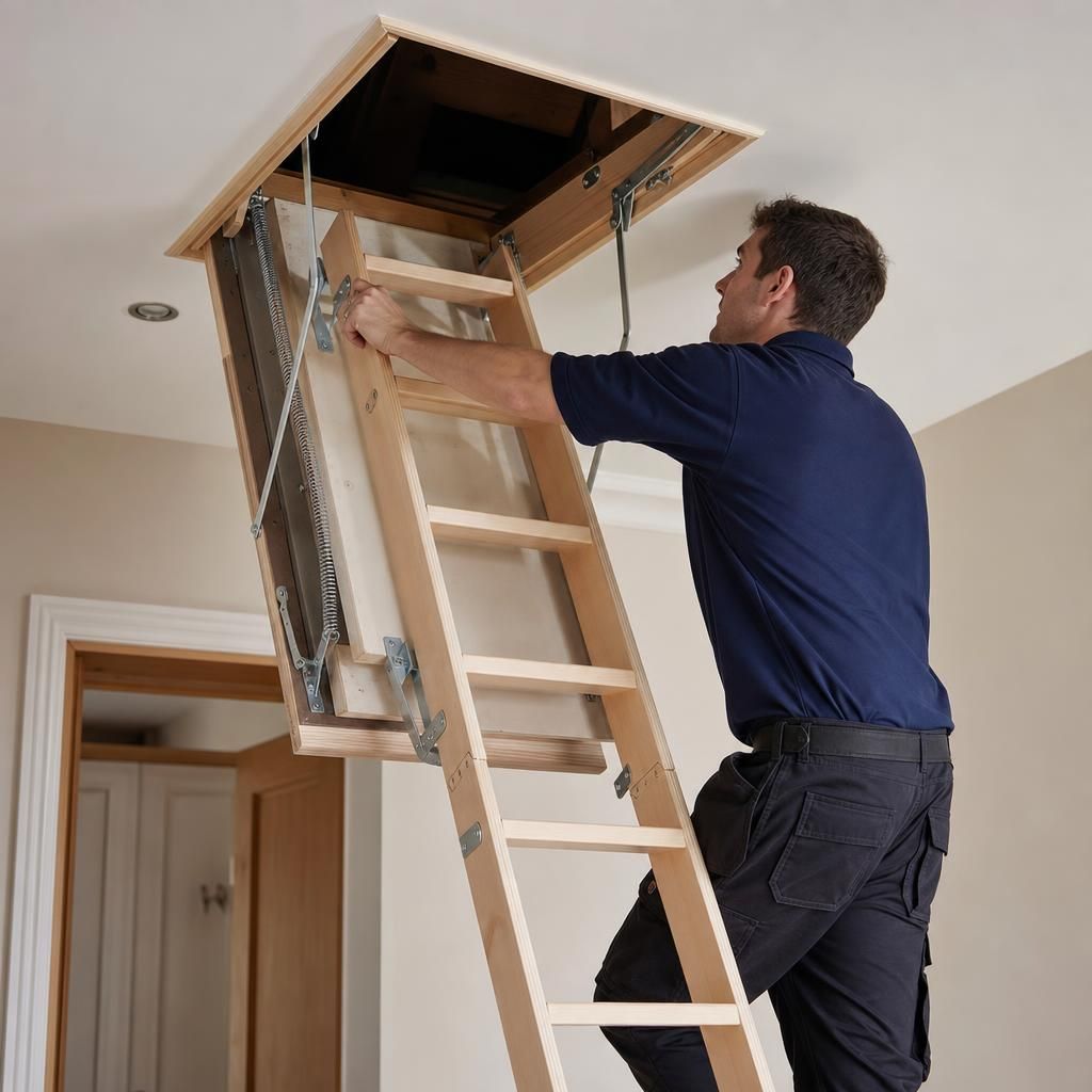 Loft hatch with integrated insulation