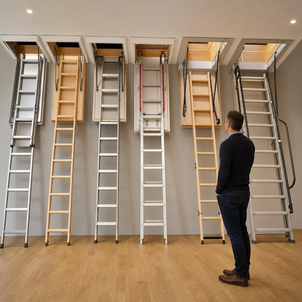 Steel Loft Ladder