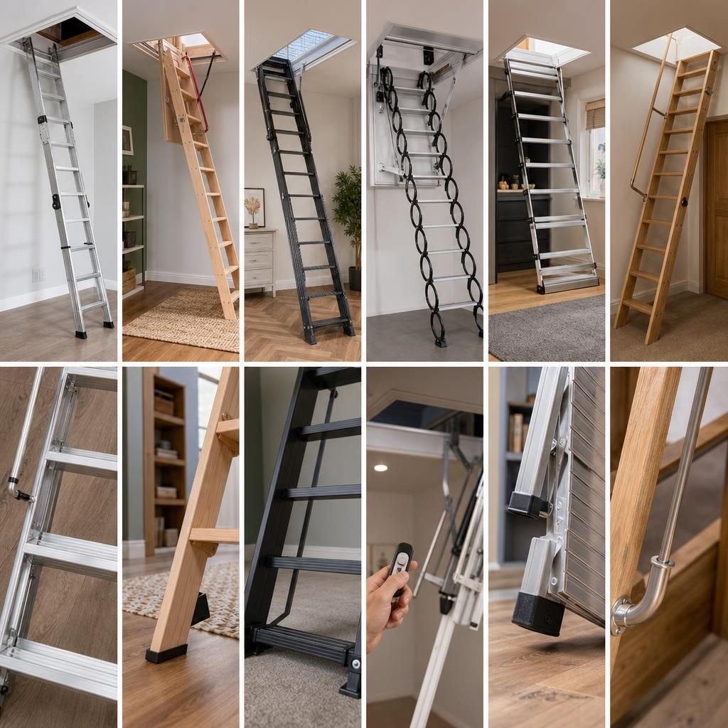 Compact Space Loft Ladder