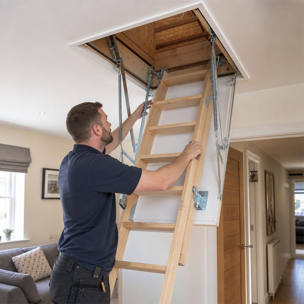 Loft ladder safety standards compliance