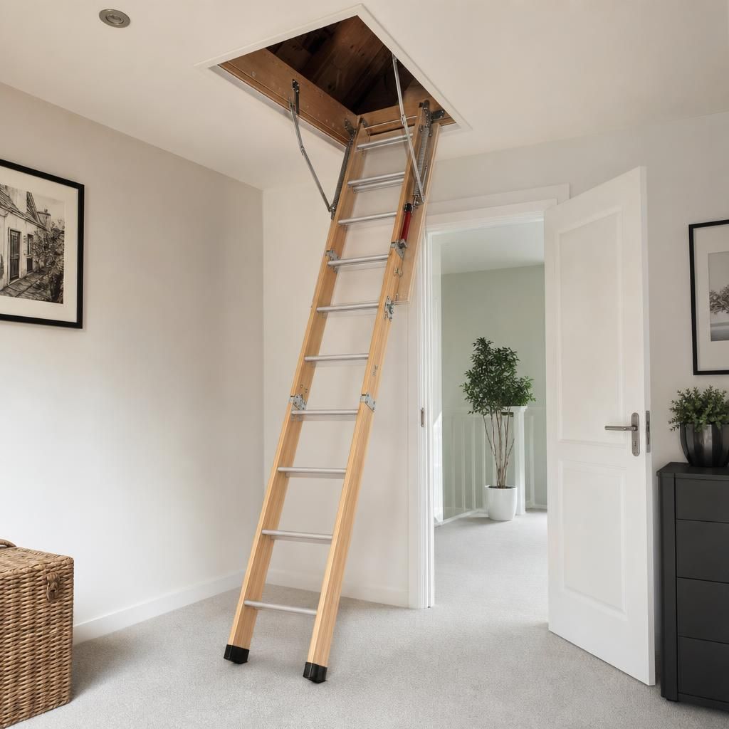 Aesthetic Timber Loft Ladders
