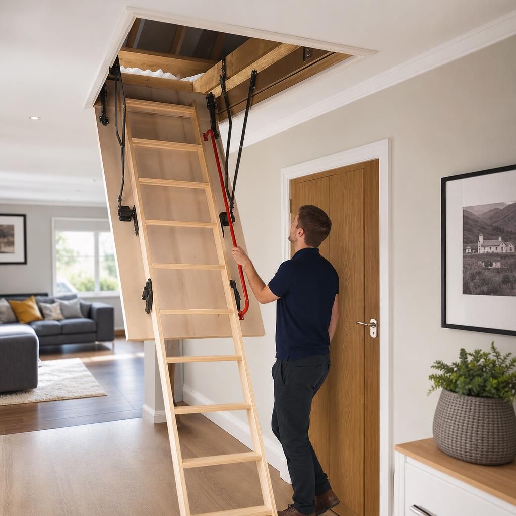 Professionally Installed Loft Ladder