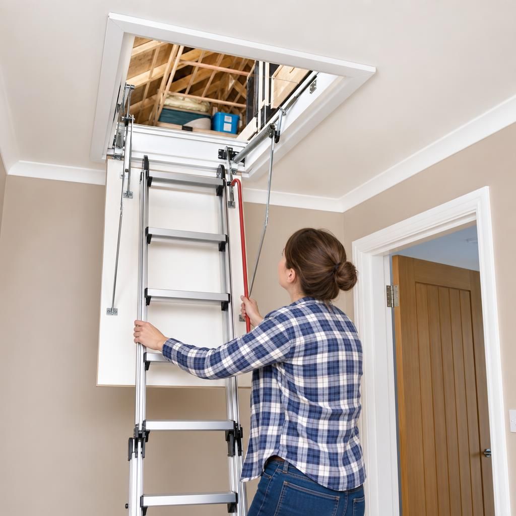 Compliance Checks during Loft Hatch Installation