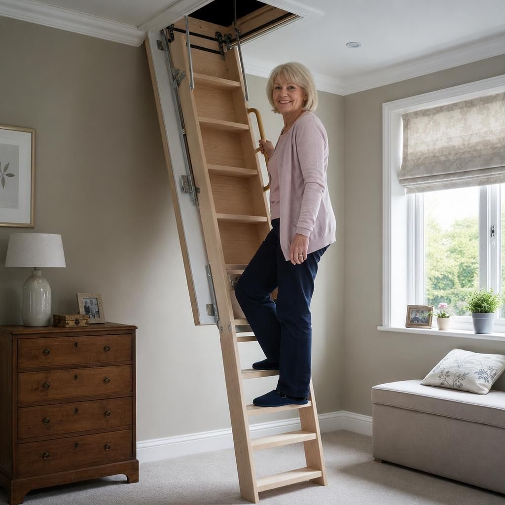Foldable Loft Ladder
