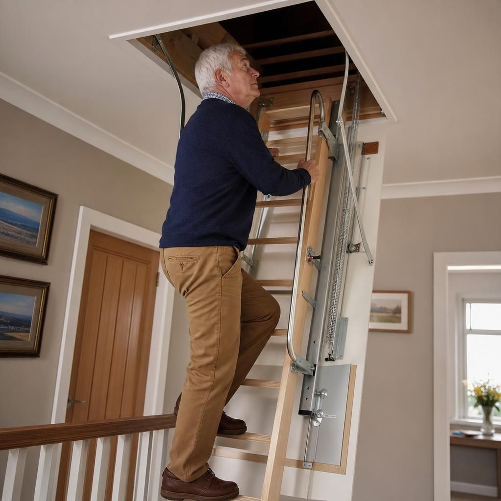 Folding Loft Ladder Installation