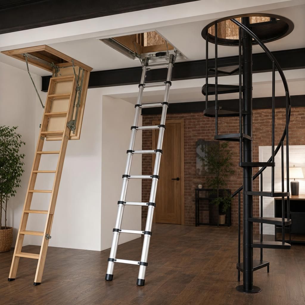 Professional ladder installation
