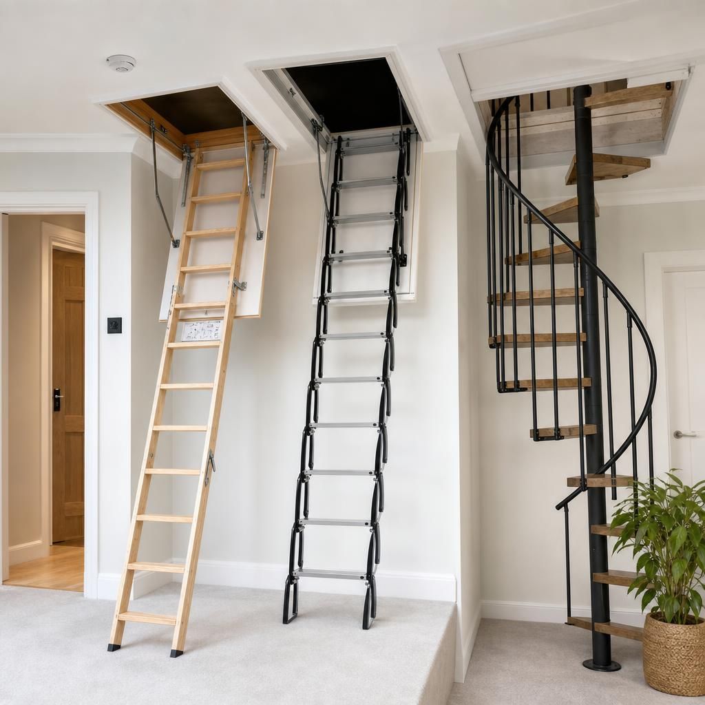 Ladder safety features