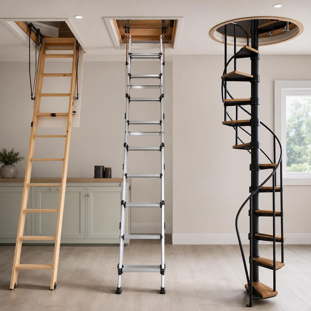 Customised loft ladder