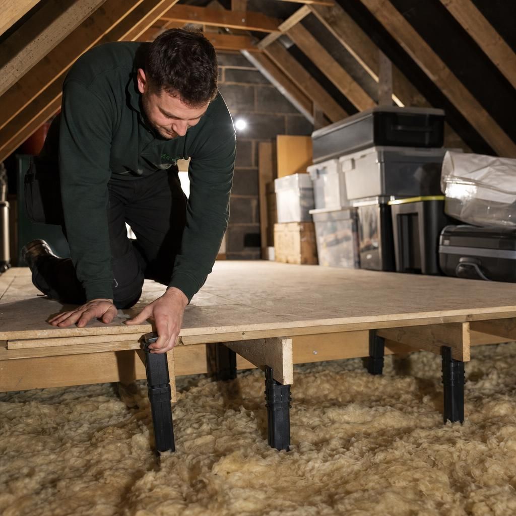 Raised Loft Flooring with LoftZone