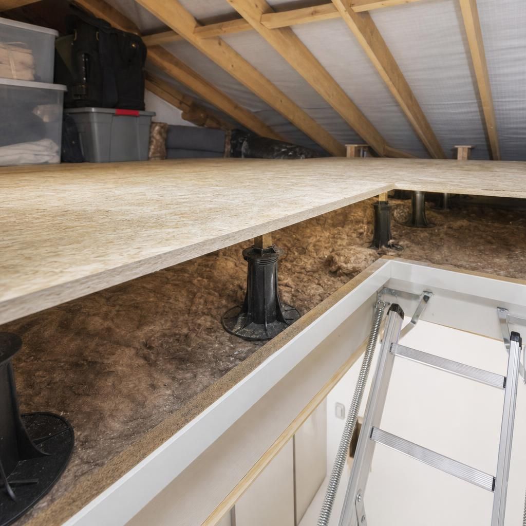 Insulation Under Raised Loft Floor