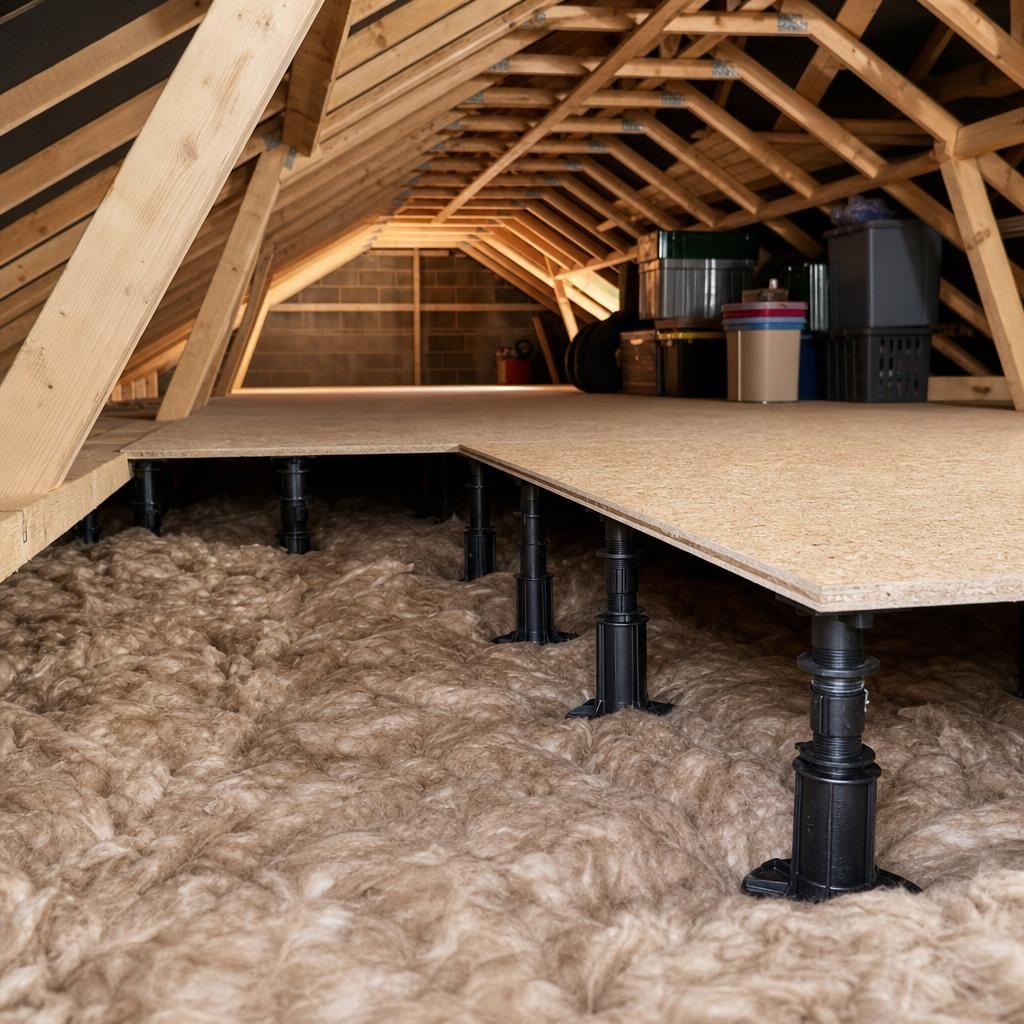 Insulation Preserved with Loft Boarding