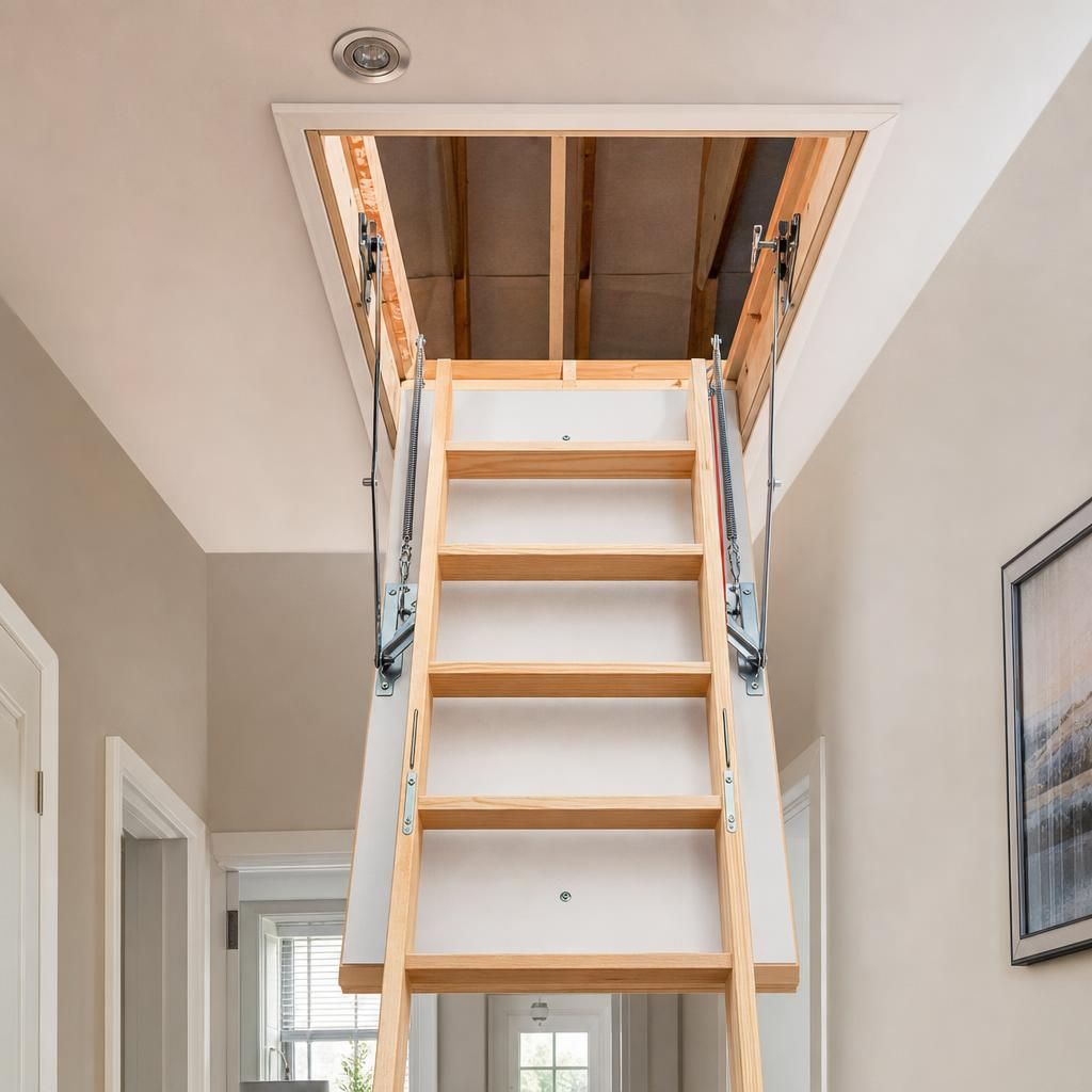 High precision loft hatch installation