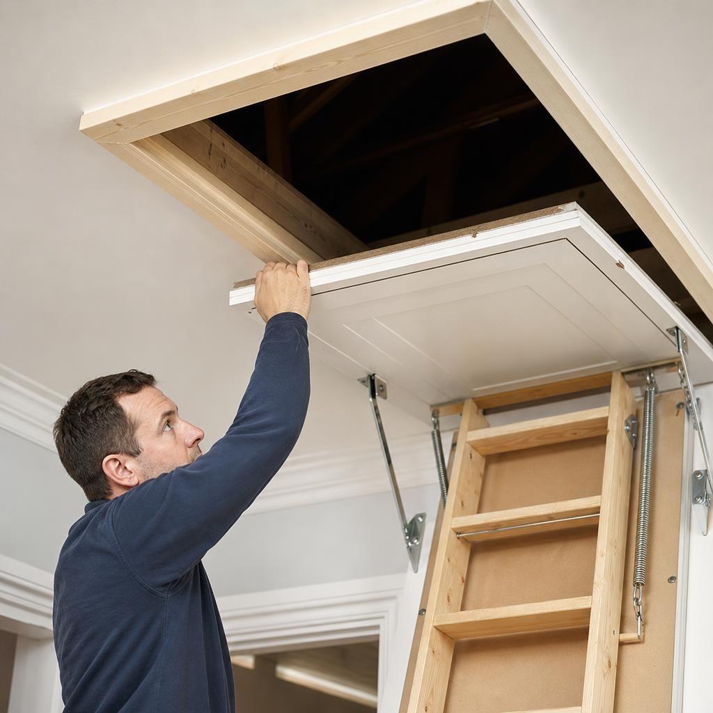 Professional loft hatch installation