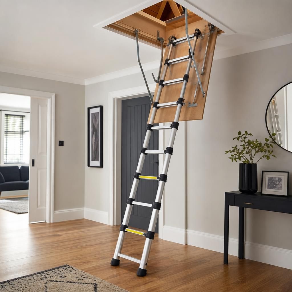 Durable material for loft ladder