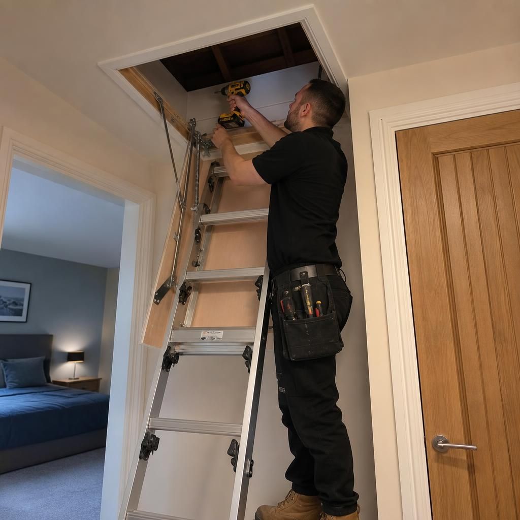 Loft hatch sealing mechanism