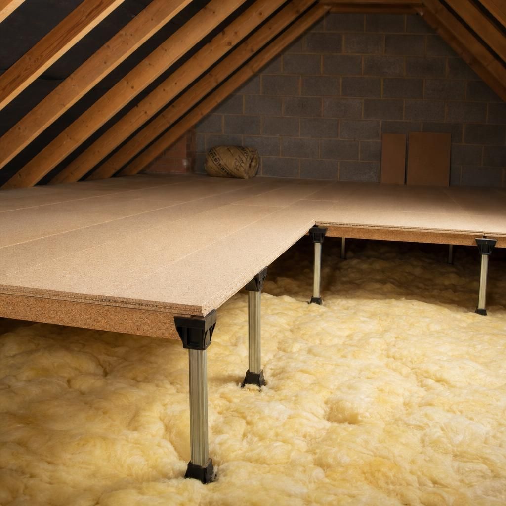 Safe and stable loft storage system