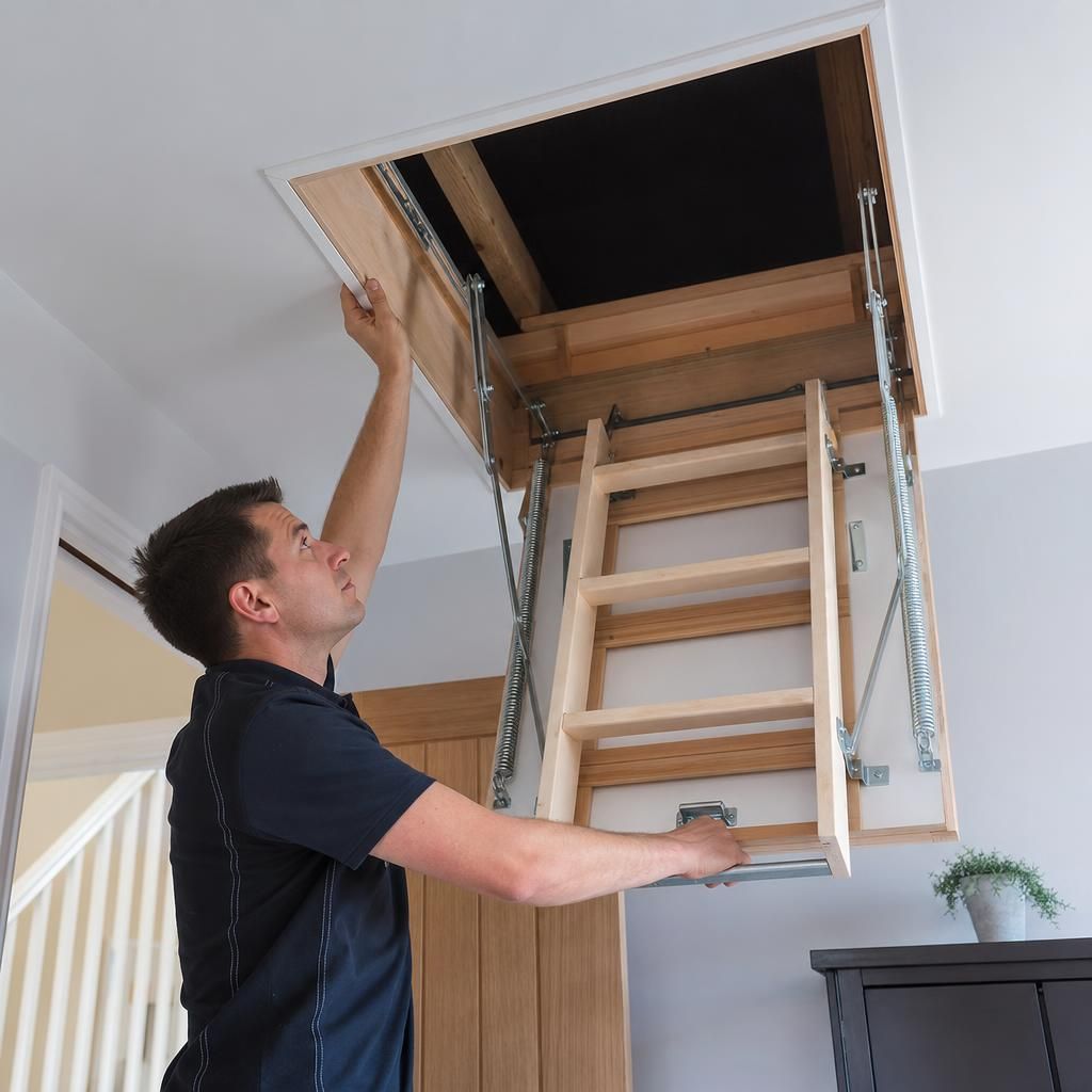 Different insulation materials for loft hatches