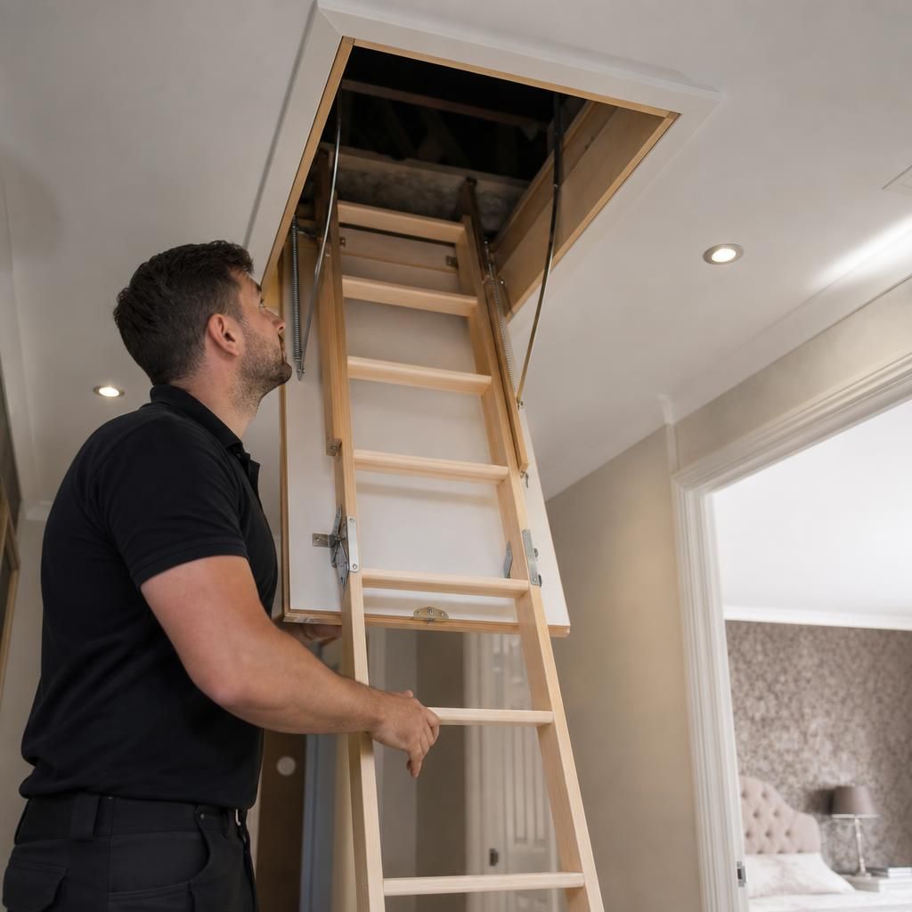 Energy-efficient loft hatch