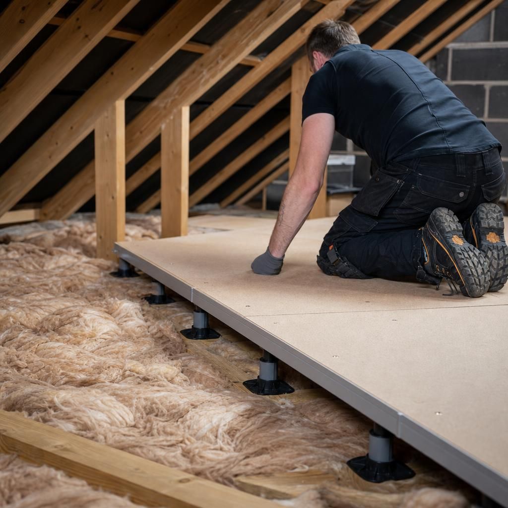 Customised loft storage solutions