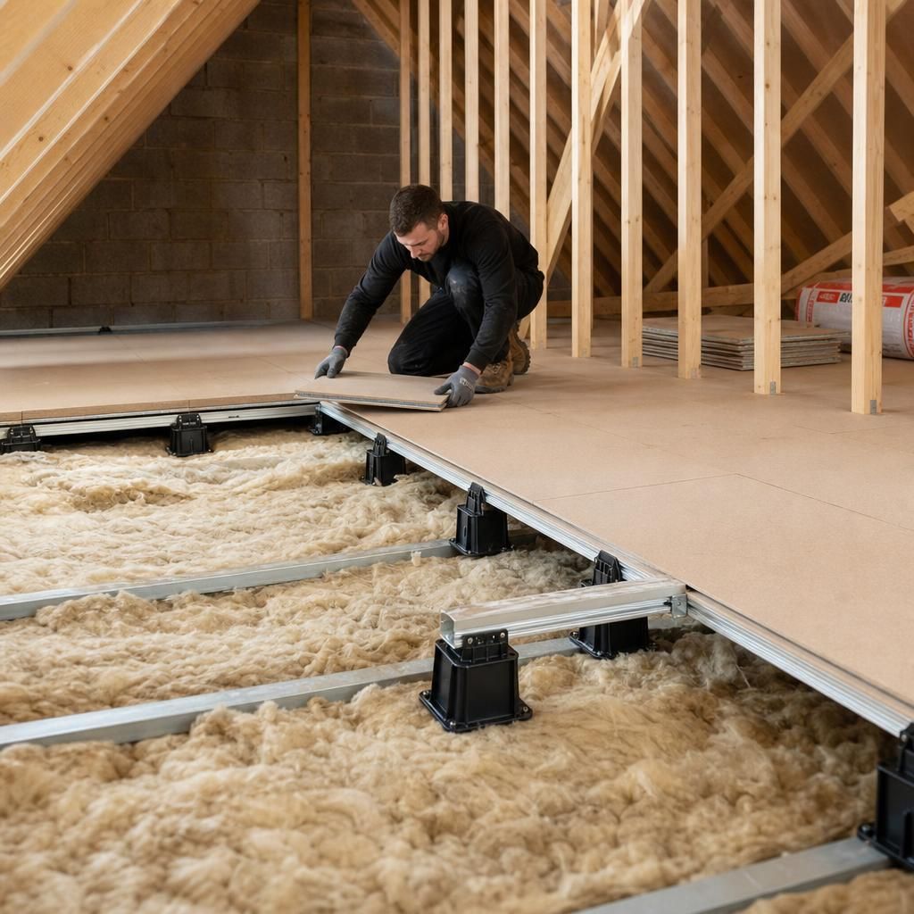 Professional installation of loft systems