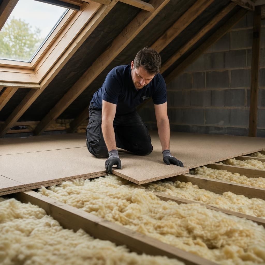 Professional loft ladder installation
