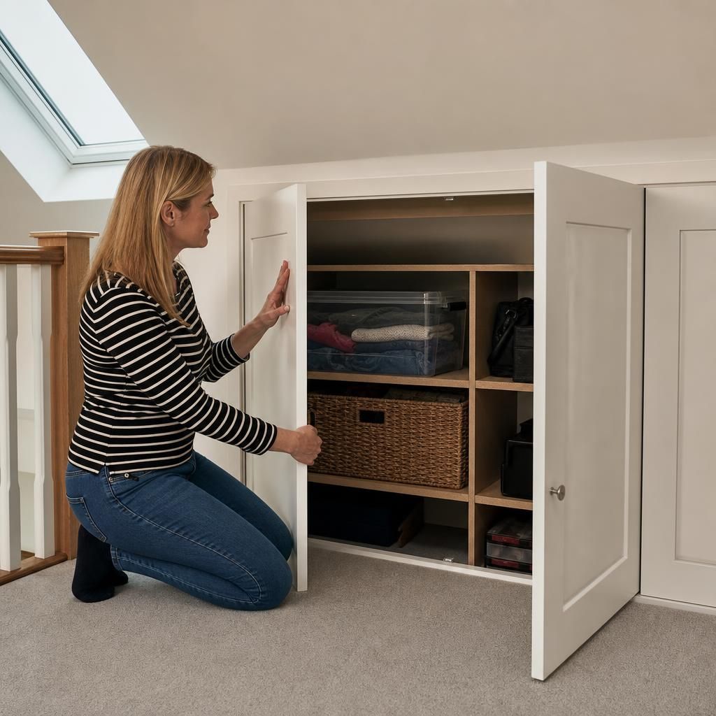 Customised loft storage solutions
