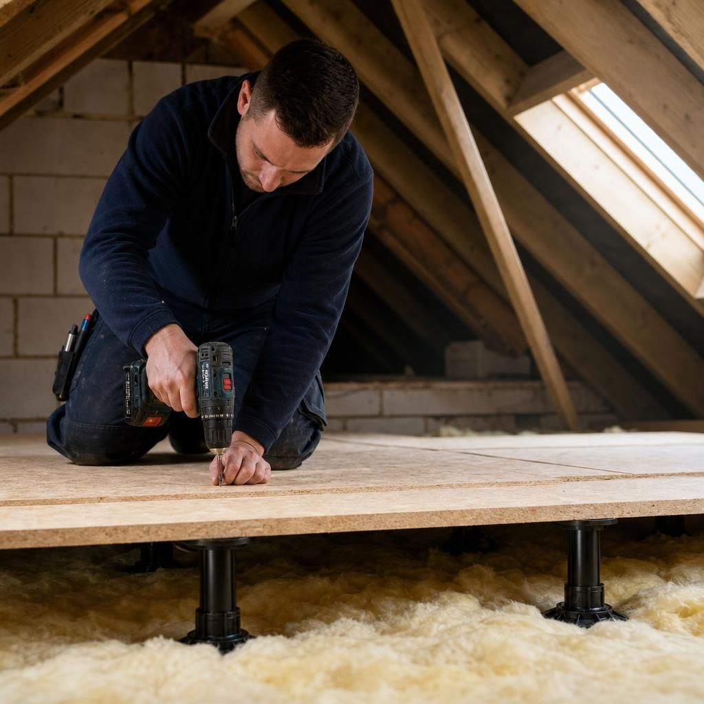 Flexible design of loft boarding systems
