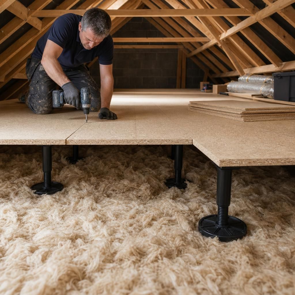 Energy-efficient loft boarding