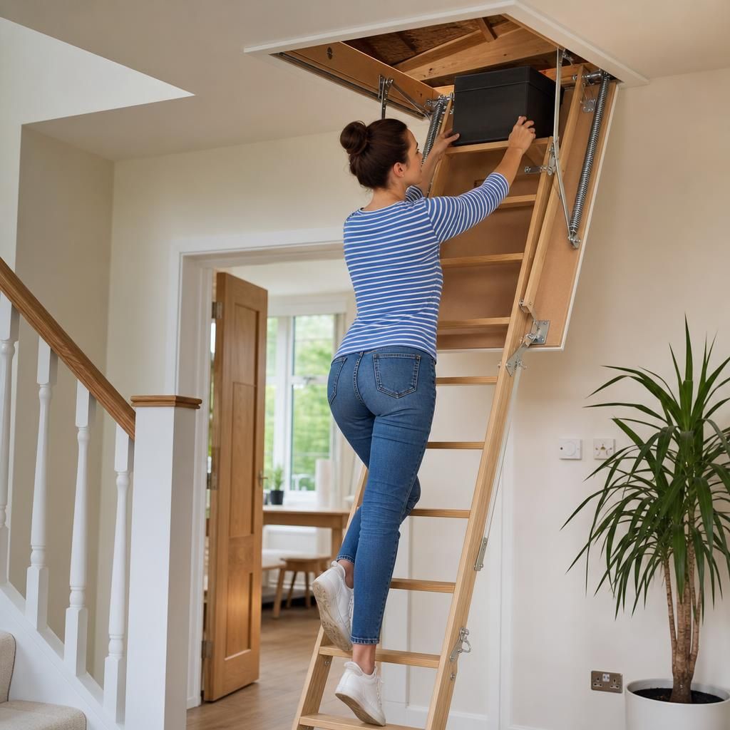Loft hatch with insulation properties