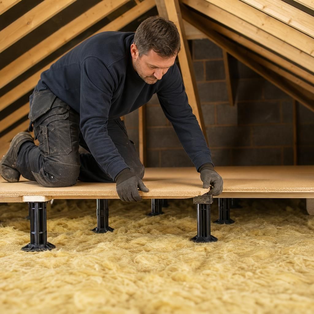 Benefits of raised loft flooring