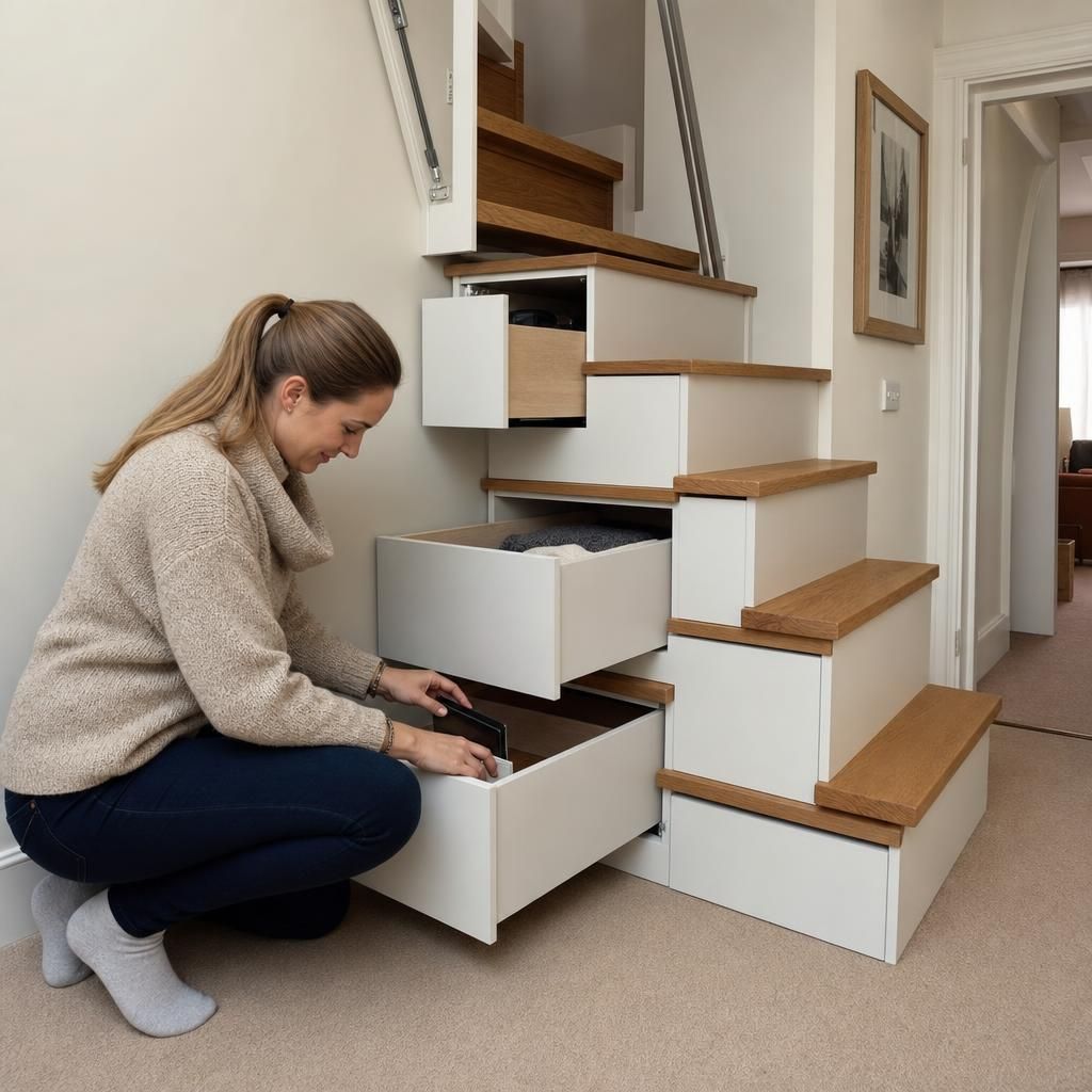 Customisable loft steps
