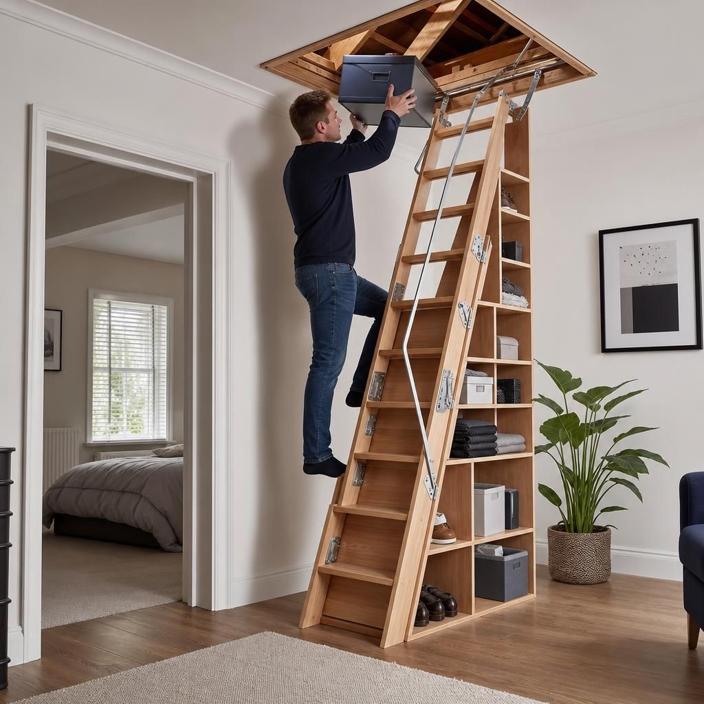 Raised loft boarding system installation