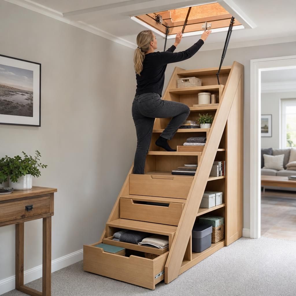 Modern insulated loft hatch